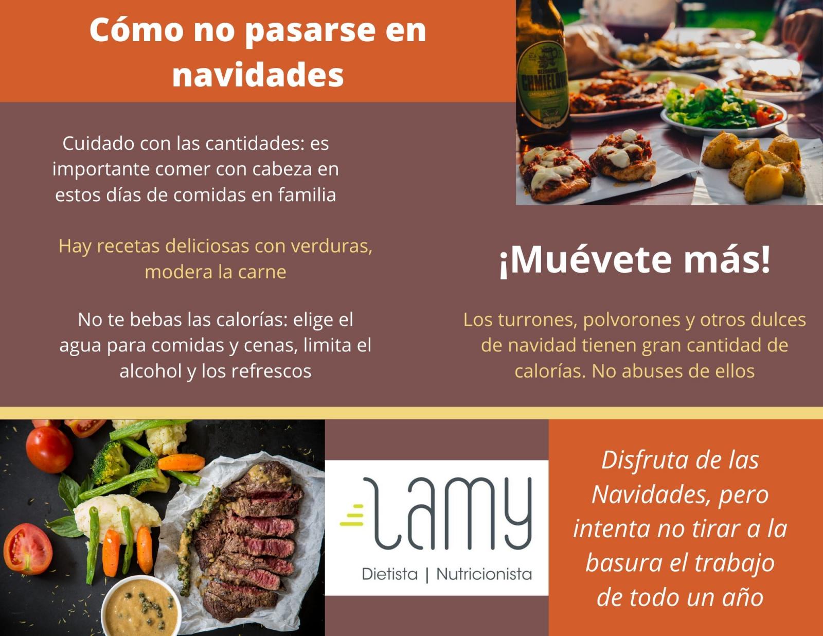 Dietista Nutricionista en Soria: Claves para no ganar peso en estas fiestas